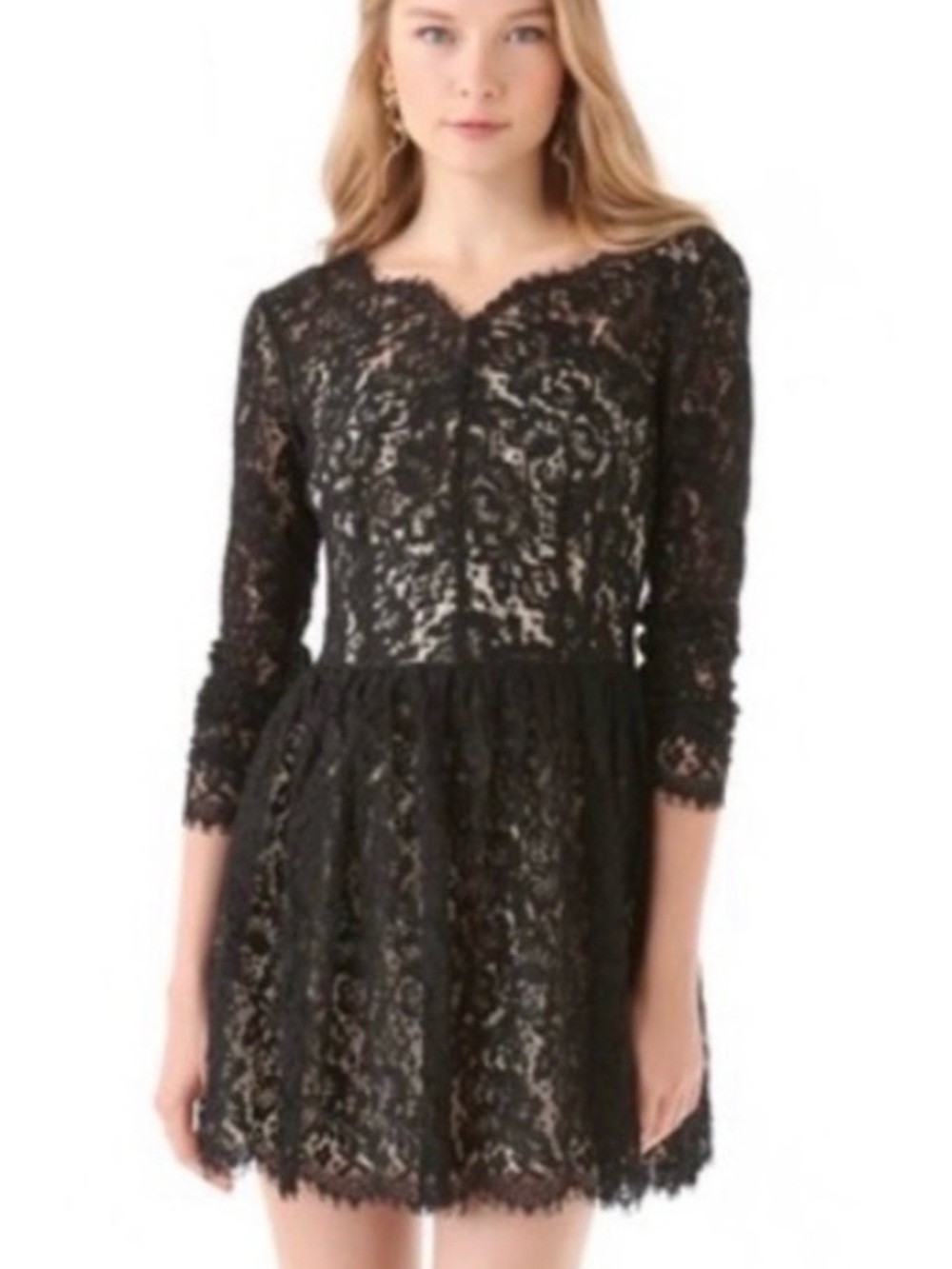 Lover Black Lace Millie Dress